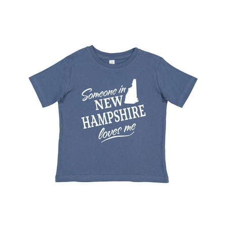 

Inktastic Someone in New Hampshire Loves Me Gift Baby Boy or Baby Girl T-Shirt
