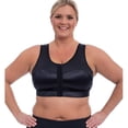 thumbnail image 1 of ENELL Women's Full Coverage High Impact Sports Bra (100) (US Numeric 2 Regular Regular Black), 1 of 4