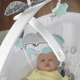 thumbnail image 4 of Fisher-Price Soothing Motions Sweet Snugamonkey Soft Fabric Co-Sleeper Bassinet, Gray, 4 of 8