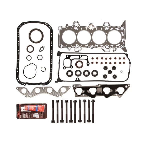 Evergreen FSHB4034G Full Gasket Set Head Bolts Fit 01-05 Honda Civic VTEC 1.7 D17A2 D17A6