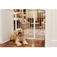 thumbnail image 3 of Cardinal Gates PG22 Puerta para bebés montada a presión - Puerta interior ajustable para perros - Puerta de seguridad de acero para niños y mascotas - 29,5 a 32,5 pulgadas de ancho - Blanco, 3 of 5