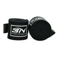 thumbnail image 4 of Gants Intérieurs de Boxe avec Bretelles pour Kickboxing Sports Unisexe Adulte Noir, 4 of 8