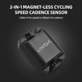 thumbnail image 2 of Sensor de Velocidad y Cadencia Sensor de Cadencia de Velocidad Ciclismo 2 en 1 ANT+, 2 of 8