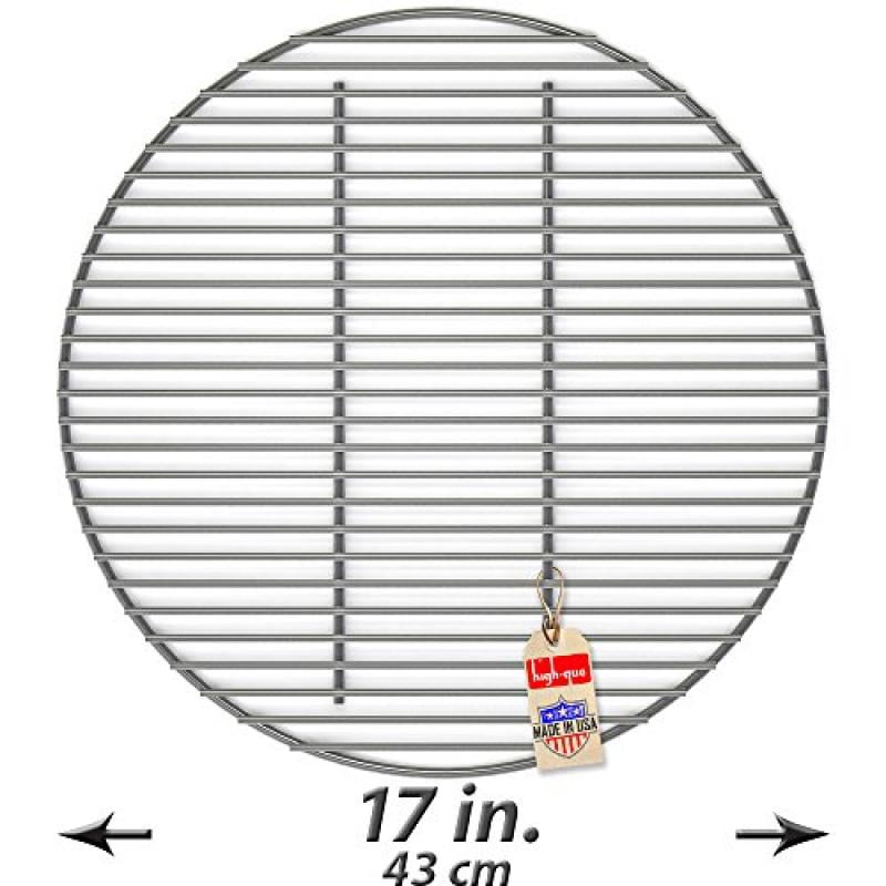 Stainless High Heat Charcoal Fire Grate Upgrade for XLarge Big Green
