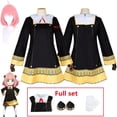 thumbnail image 2 of Anime SPY X FAMILY Anya Forger Cosplay disfraz vestido uniforme calcetín Halloween carnaval fiesta Aldult niños ropa XXXL Gao Jinjia LED, 2 of 2