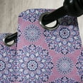 thumbnail image 3 of Ambesonne Purple Mandala Grommet Curtain, Oriental Lines, 50" x 108", Dried Rose Pale Blue, 3 of 6
