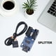 thumbnail image 4 of Placa Base Computadora Escritorio Divisor Cabezal USB 9 Pines Conector 1 A 2 Puertos, 4 of 8