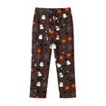 thumbnail image 5 of Zynoxe Womens Capri Pants Lounge Straight Breathable Halloween Printed Elastic Waist Plus Size Trousers with Pockets Trendy Streetwear Pajama Pants, 5 of 5