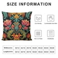 thumbnail image 5 of Chilfamy Pillows Cover Retro Pattern Classic Colors Modern Pillow Cover Retro 70s Color Lines Throw Pillows Cushion Case for Sofa Couch Cushion Case Outdoor Home Decoration White, 5 of 5