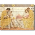 thumbnail image 1 of Ceramic Tile Mural-Albert Moore Indians 9. 17" w x 12.75" h using (12) 4.25 x 4.25 ceramic tiles, 1 of 3