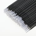 thumbnail image 4 of Unique Bargains 100 Pcs Disposable False Eyelash Removal Cotton Swab Black, 4 of 6