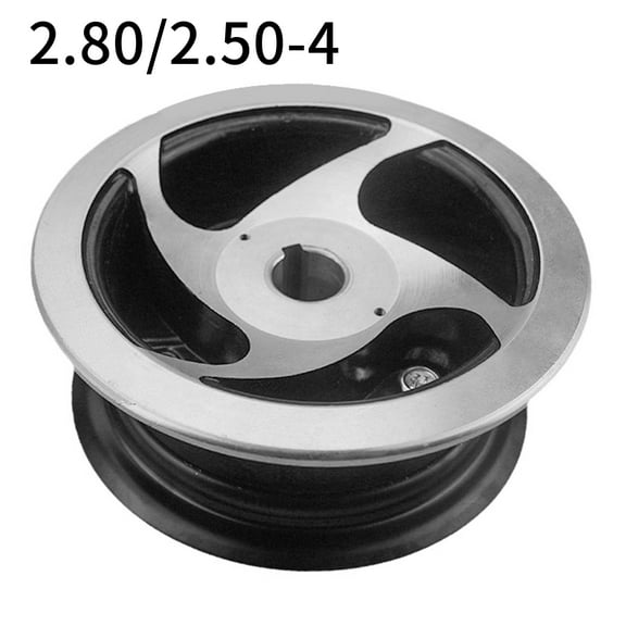 4 Inch Keyway Rims Aluminum Alloy Wheel Hub For MiNi Moto ATV Go Kart Electric Scooter 2.80/2.50-4 2.50-4 Tire Accessories ﻿