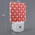 thumbnail image 2 of Pofeuu Merry Christmas Santa Claus A Print Night Lights Plug into Wall with Dusk-to-Dawn Light Sensor, LED Nightlight for Bathroom, Adult, Hallway-US, 2 of 7