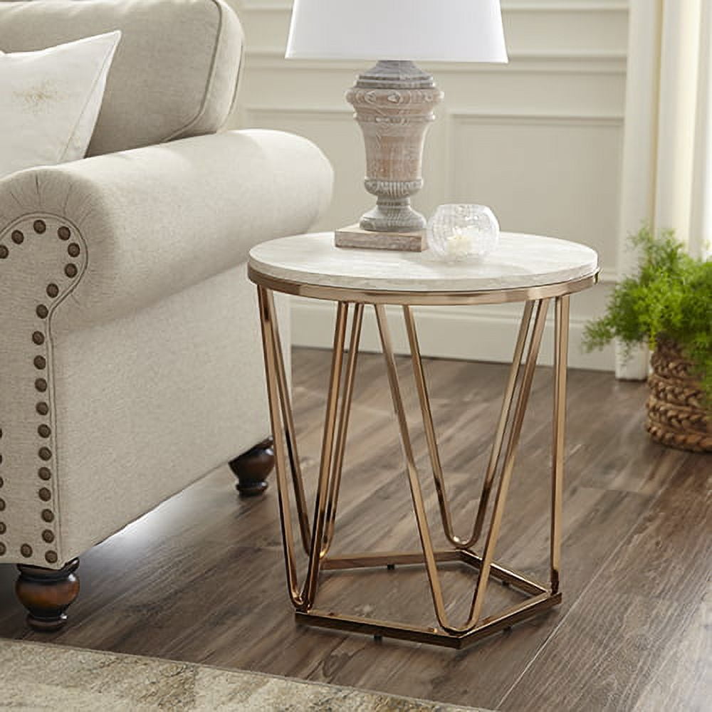 Silver orchid henderson cheap acrylic end table