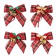 thumbnail image 1 of Juego de 4 Piezas NQ Campanas Lazo Navideño Colgante para Árbol de Navidad Caja de Regalo Decoración, 1 of 3