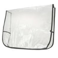thumbnail image 2 of FITYLE Chair Back Cover Transparent Sturdy Hairdressing Waterproof Styling Chair Professional for Beauty Center SPA Salon Barbershop Black Square S, 2 of 9