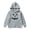B-Grey, variant on Kids Halloween Hoodie Boys Girls Long Sleeve Solid Color Sweatshirt with Pocket Fall Outfits for Kids Halloween Gifts