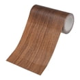 thumbnail image 1 of Uxcell Cinta de Reparación de Grano de Madera de 1 Rollo, Cinta de Piso de Madera Autoadhesiva de 3.9 pulgadas x 15 pies, Reparación Texturizada Realista [Marrón Oscuro], 1 of 1