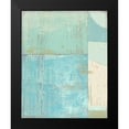 thumbnail image 2 of Nicoll, Suzanne 12x14 Black Modern Framed Museum Art Print Titled - Coastal Blues No. 2, 2 of 5