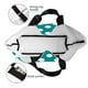 thumbnail image 4 of Fotbe Teal And White Polka Dot Bolsa Tote Estética de Lona con Estampado para Mujer - Bolsa Reutilizable de Hombro Casual para Vacaciones, Compras, Trabajo y Gimnasio, 4 of 8