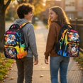 thumbnail image 2 of Bulopur Baseball Kids Backpack for Boys, Cool Sports Print School Bag Lightweight/Breathable/Durable/Waterproof Multi-Pocket Book Bag for Elementary Students, 2 of 7