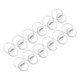 thumbnail image 1 of Uxcell 1.73 pulgadas Pin de Acrílico, 12 Set de Botones Redondos en Blanco, Kit de Insignias, 1 of 7