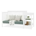 thumbnail image 5 of Delta Children Ellie 5-in-1 Convertible Crib and Changer - Greenguard Gold Certified, Bianca White, 5 of 12
