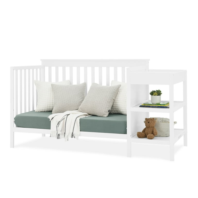 Delta Children Ellie 5-in-1 Convertible Crib and Changer