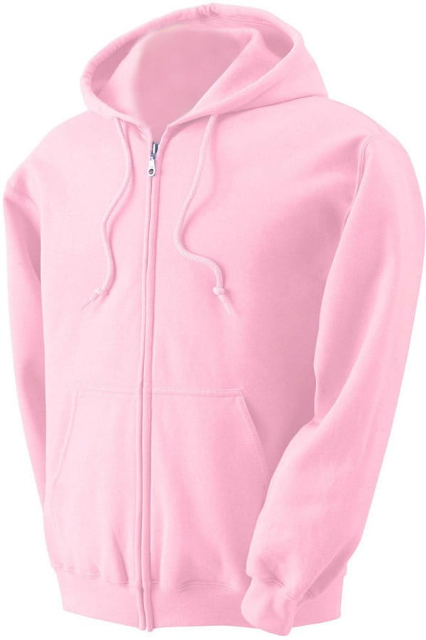pink zip up hoodie