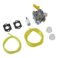 thumbnail image 4 of Bgsha Carburetor For RBC30SET RLT30CET RLT26CDS RBC26SES Hedge Trimmer With Air Filter Fuel Line Kit Grass Trimmer Accessories, 4 of 10