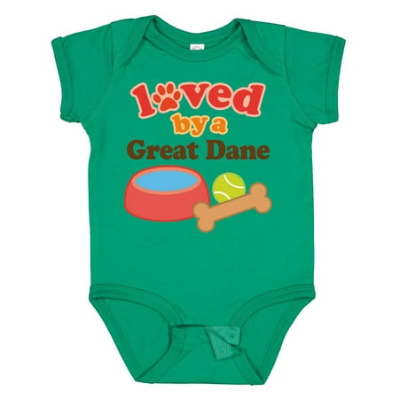 

Inktastic Great Dane Dog Lover Gift Baby Boy or Baby Girl Bodysuit