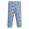 thumbnail image 3 of Hudson Baby Boy Cotton Pants and Leggings, Blue Elephants, 6-9 Months, 3 of 6