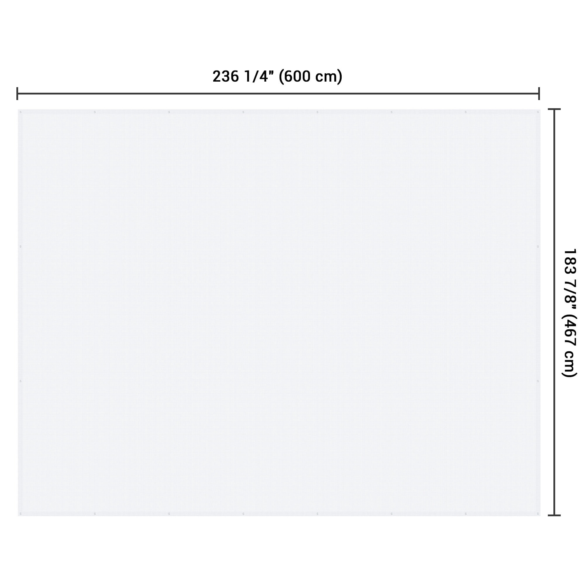 Yescom 24x30ft Heavy Duty Poly Tarp – 10-mil, Waterproof, UV Resistant, Reversible Silver/Black