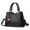 Black, variant on Women Satchel Purses and Handbags Leather Top Handle Shoulder Crossbody Bag for Travel Work