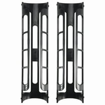 Quaqdae 2pcs Coffee Pod Holder Side Mount for K Cup Pods Dispenser for Single- Coffee Makers Black