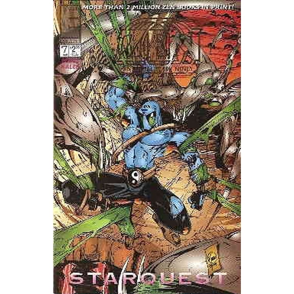 Zen Intergalactic Ninja Starquest #7 VF ; Entity Comic Book