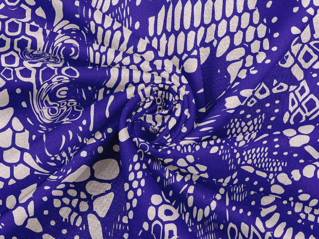 oneOone Rayon Dark Purple Fabric Lace Floral Sewing Craft Projects Fabric Prints By Yard 56 Inch Wide