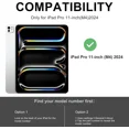 thumbnail image 2 of Magic Keyboard Case for iPad Pro 11 inch M4 2024, Auto-Connect, Smart Folio Cover, No Battery Required, Multi-Touch Trackpad, Backlit Keyboard, Support iPad Charging via Keyboard, 2 of 7