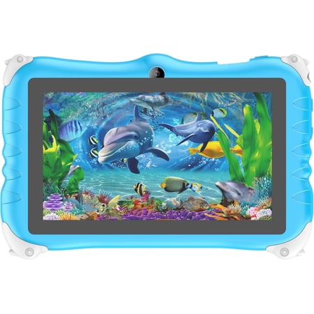 Supersonic SC-780KT Sonic 7jr 7" Kids Tablet Android 15, 3GB/32GB, Wi-Fi, Bluetooth, Dual Camera, Blue