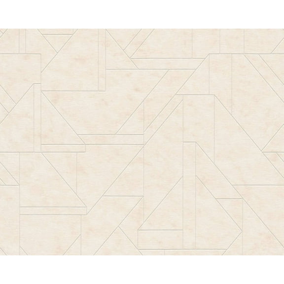 Concord Wallcoverings Modern Textured Wallpaper Graphics, Vinyl Accent Wall, Cream, White, 21 in x 33 Ft (57 sq. ft), 391182