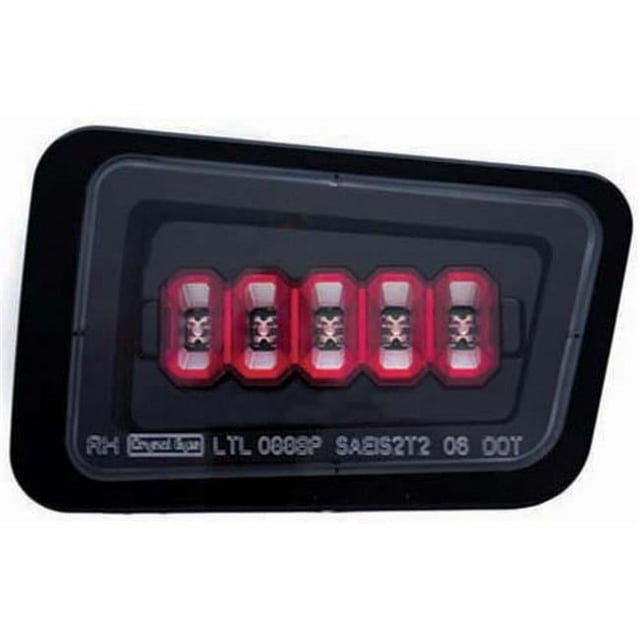 IPCW LEDT-343BPCB Hummer H2 2005 - 2008 Bumper Lights Rear Bermuda Black
