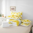 thumbnail image 4 of Erosebridal Fruit Lemon Bed in a Bag Full size,Nature Botanical Bed Set,Kids Room Decorative,Breathable,7-Piece, 4 of 5