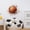 Orange#826, variant on JZCHUNTOY Basketball Wall Sticker 1 Piece, 3D Breakthrough Effect Vinyl Decal, Removable Wall Art for Sports Room, Game Room, Boys Room