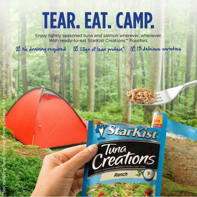 StarKist Tuna Creations, Ranch Flavor, Protein-Packed, 2.6 StarKist Tuna Creations, Ranch Flavor, Protein-Packed, 2.6