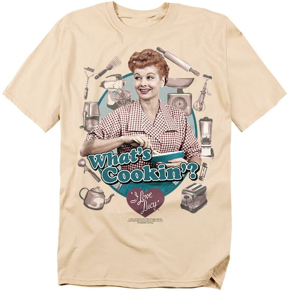I Love Lucy T-Shirt Whats Cookin Unisex Graphic Tee For Men & Women
