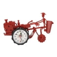 thumbnail image 1 of YSTINNG Desktop Clock Tractor Shape Accurate Time Setting Plastic 23.5x14x10cm Decorative Practical Clock Ornament C311-1855, 1 of 6