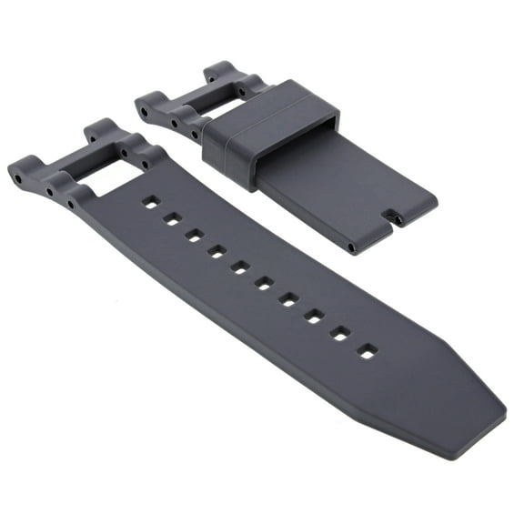 SILICONE RUBBER WATCH BAND STRAP FOR INVICTA SUBAQUA NOMA III 0924 0927 GREY