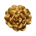 thumbnail image 3 of Segolike Flower Brooch Decorative Rose Brooch for Womens 3.94inch Classic Corsage Lapel Pin for Dance Party Clothes Accessories Jewelry Gold, 3 of 8