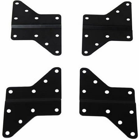 Husky Mounts 4 Universal VESA Adapters up to 400X400 Extenders Flat Screen TV Wall mount Bracket Extensions allow 200x200 plate 8”x 8” to reach VESA 400x400, 400x200, 300x300 up to 16'x