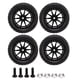 thumbnail image 1 of 4 Uds neumáticos de coche RC a escala 1/16 neumáticos RC con 10 radios para coche de Control remoto 1/16 AXI31594 2BL YUNYI BRAND  Deportes, 1 of 8